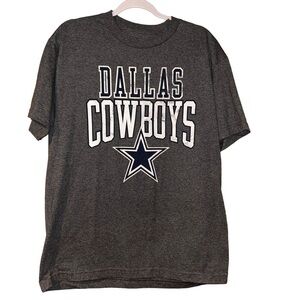 Men NFL Dallas Cowboys gray Tshirt size L Large